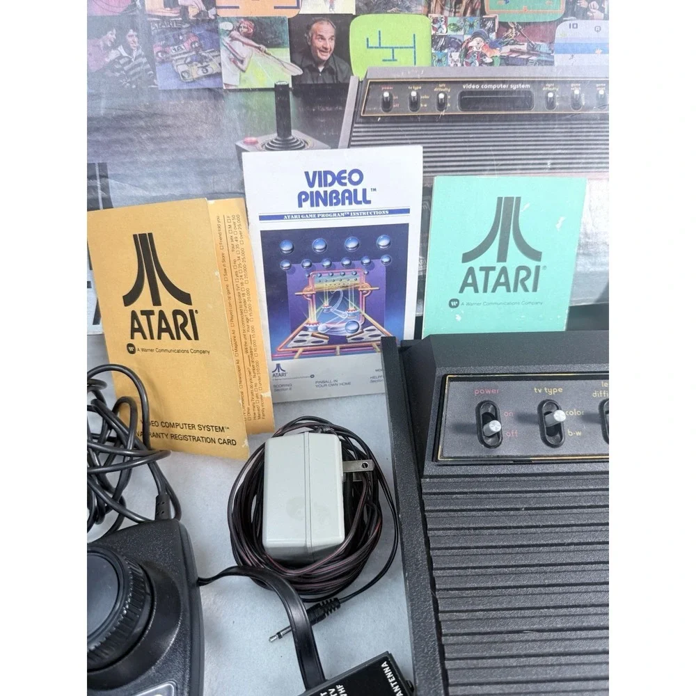 RARE Atari CX-2600 Video Computer System Game Console
